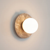 "Bo" Wall Light - Marbled Recycled Plastic