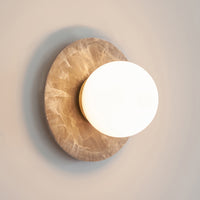 "Bo" Wall Light - Marbled Recycled Plastic