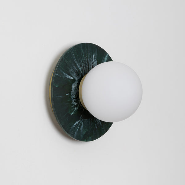 "Bo" Wall Light - Marbled Recycled Plastic