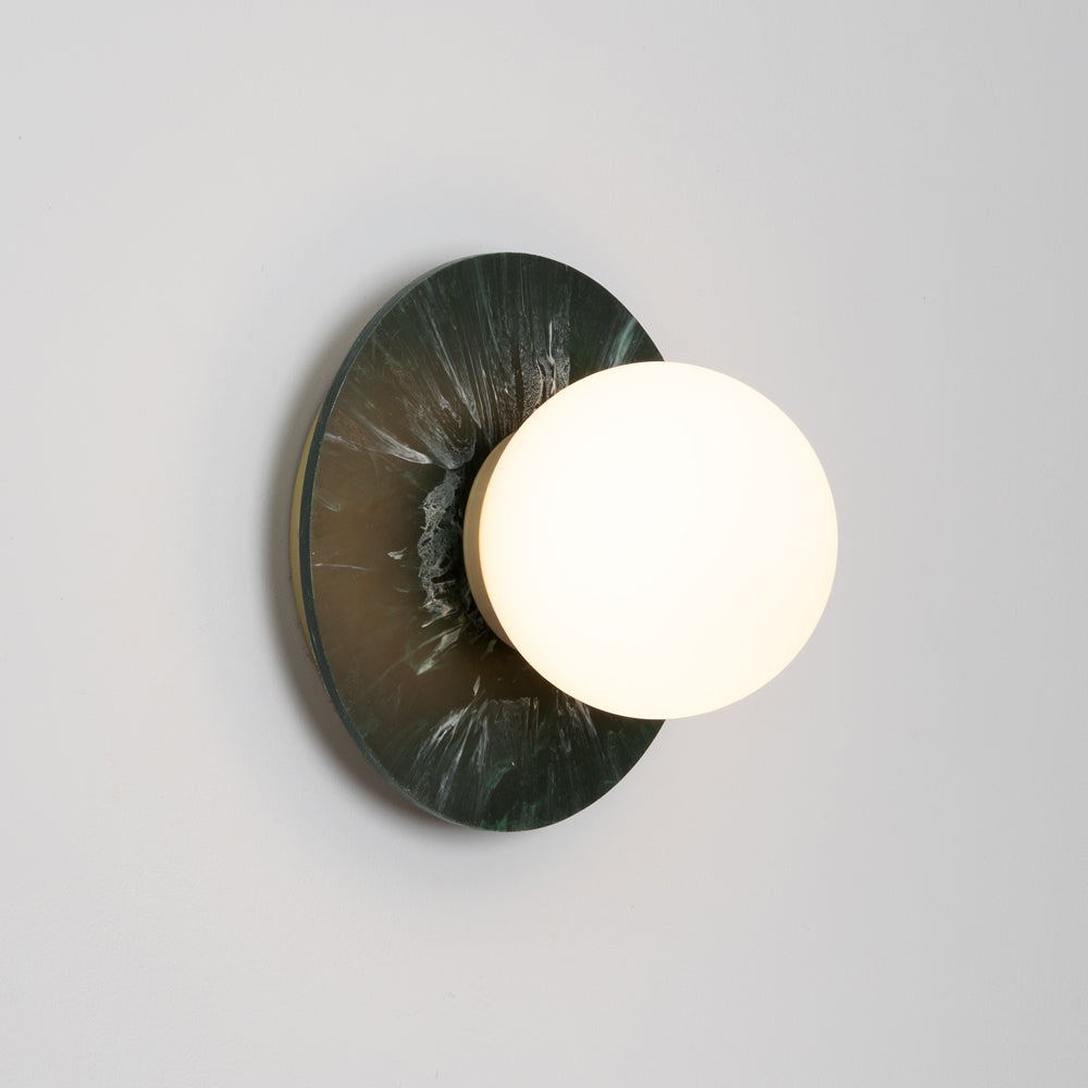 "Bo" Wall Light - Marbled Recycled Plastic