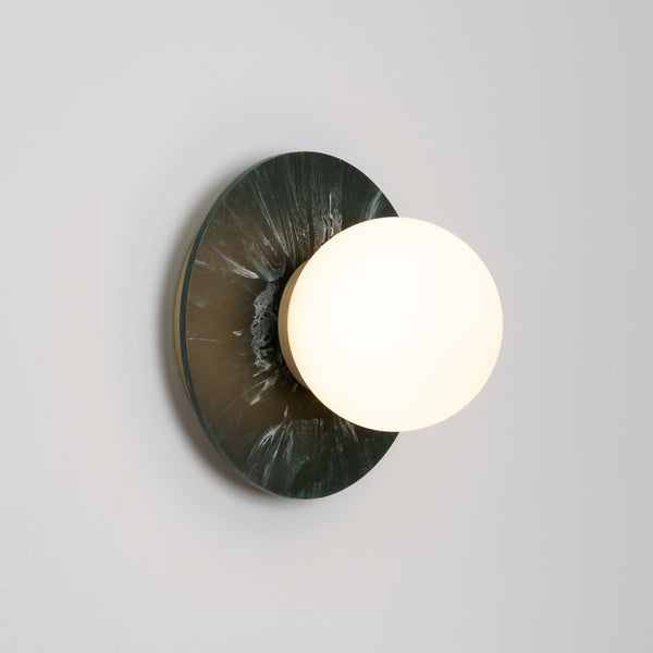 "Bo" Wall Light - Marbled Recycled Plastic