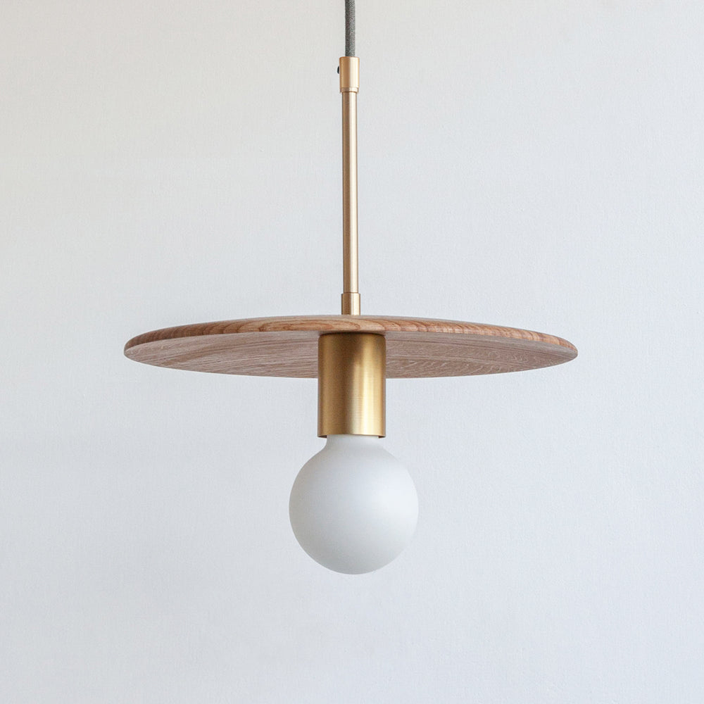 "Cara" Pendant Light - Oak