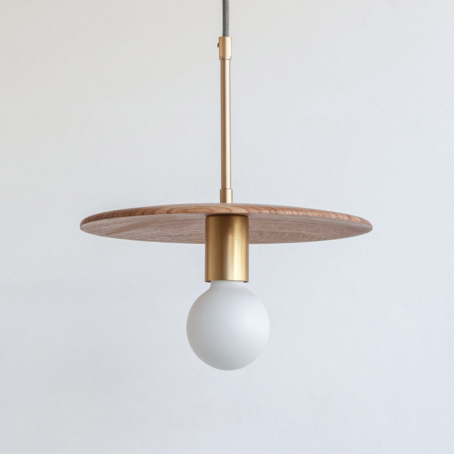 "Cara" Pendant Light - Oak