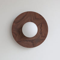 "Cara" Wall Light - Hardwood