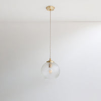 Diamond Glass Pendant Light