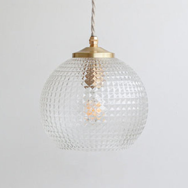 Diamond Glass Pendant Light