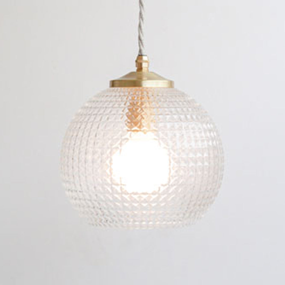 Diamond Glass Pendant Light