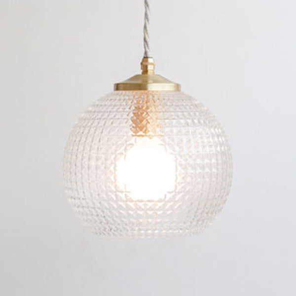 Diamond Glass Pendant Light