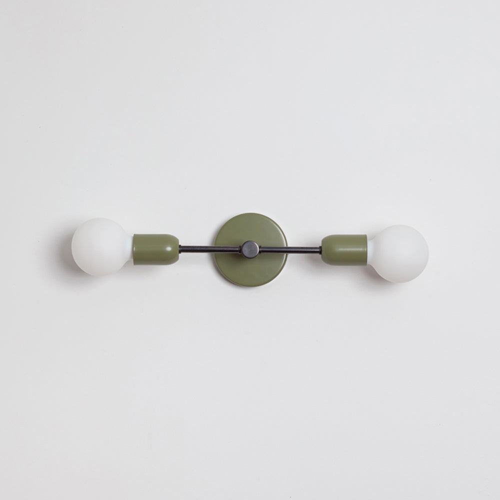 Double Arm Wall Light - Colour Series