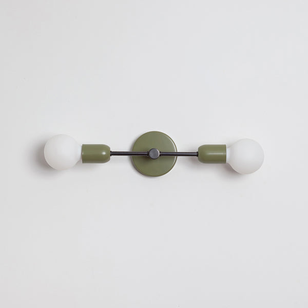 Double Arm Wall Light - Colour Series