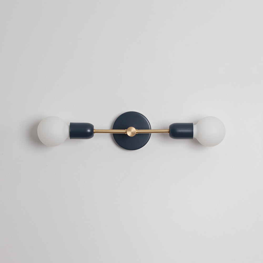Double Arm Wall Light - Colour Series
