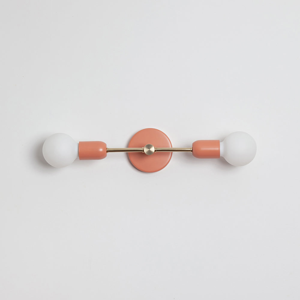 Double Arm Wall Light - Colour Series
