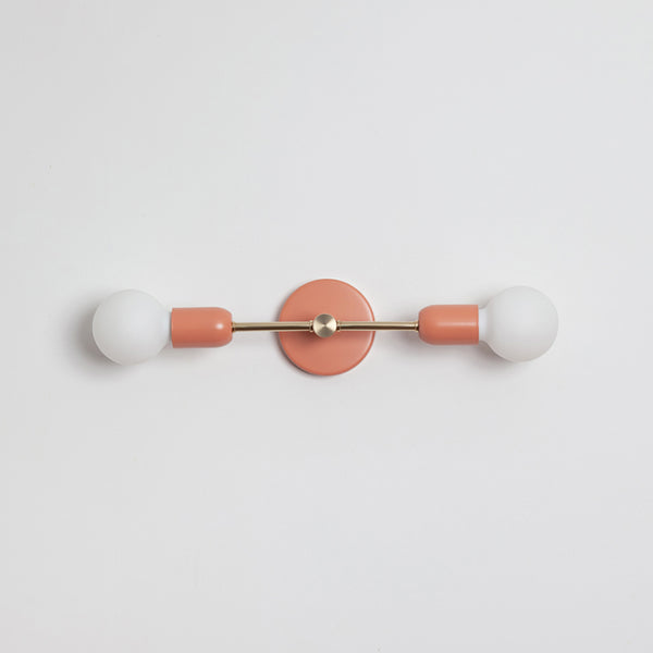 Double Arm Wall Light - Colour Series