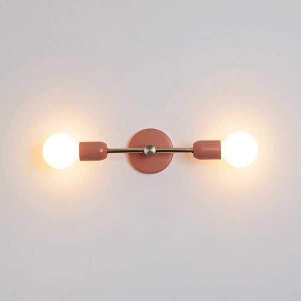 Double Arm Wall Light - Colour Series