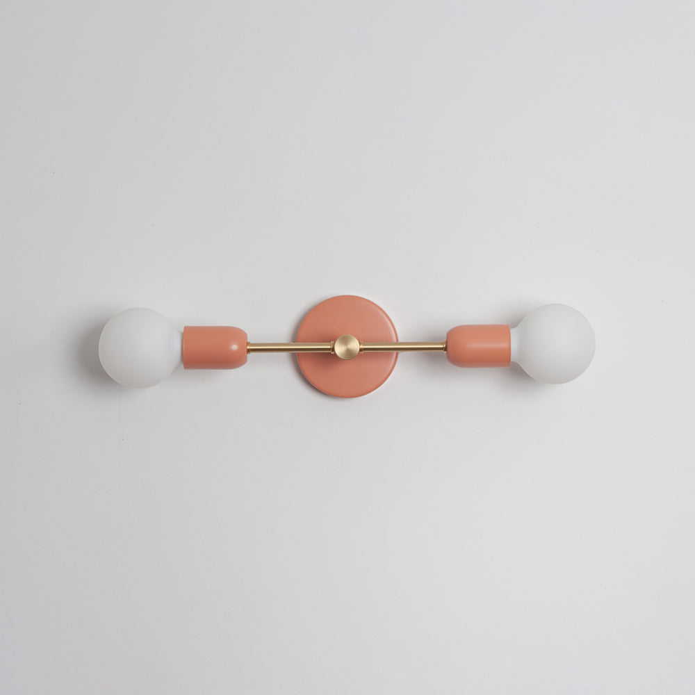 Double Arm Wall Light - Colour Series