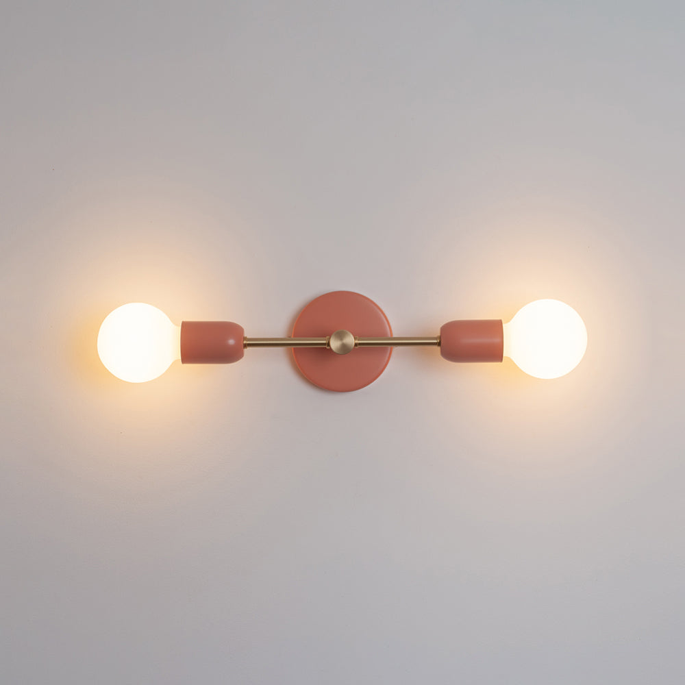 Double Arm Wall Light - Colour Series