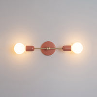 Double Arm Wall Light - Colour Series
