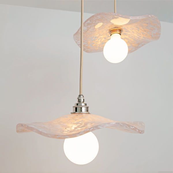 "Florence" Triple Drop Pendant - Oyster White