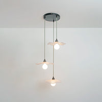 "Florence" Triple Drop Pendant - Oyster White