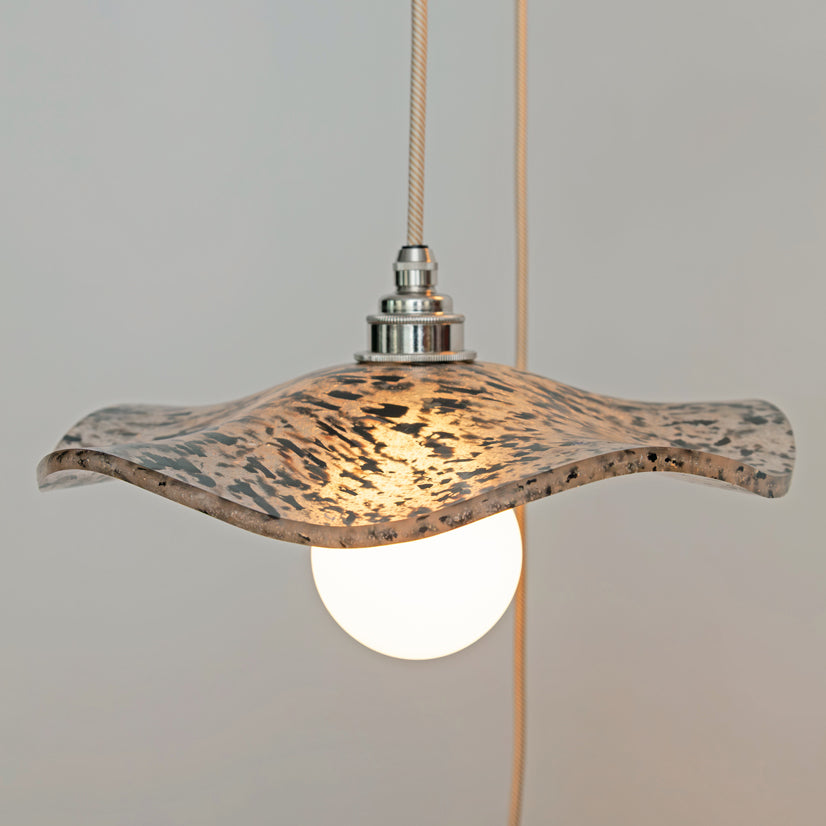 "Florence" Triple Drop Pendant - Onyx Black