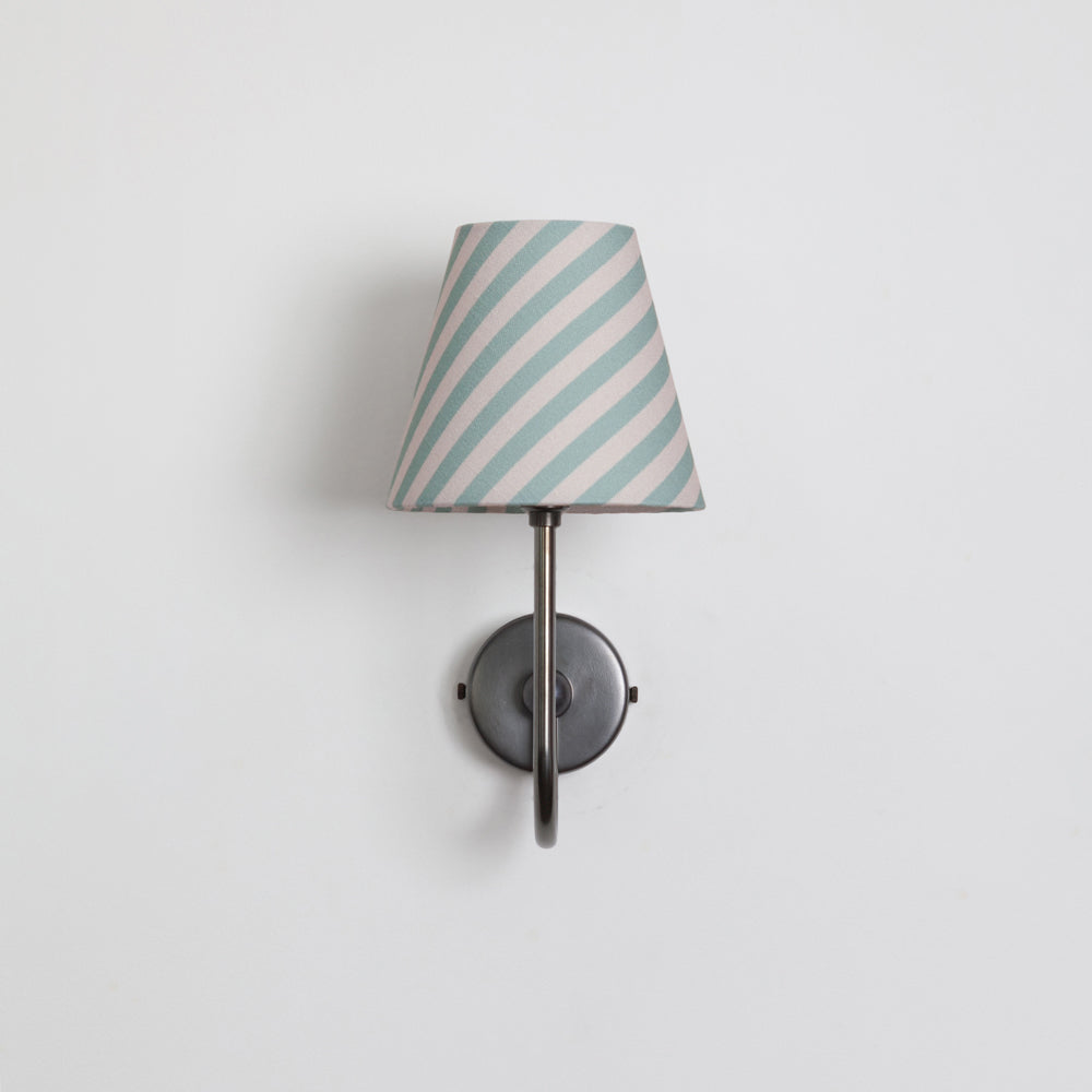 "Juno" Wall Light - Striped Linen