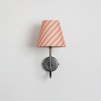 "Juno" Wall Light - Striped Linen