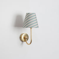 "Juno" Wall Light - Striped Linen