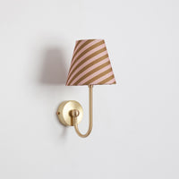 "Juno" Wall Light - Striped Linen