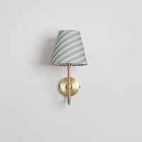 "Juno" Wall Light - Striped Linen