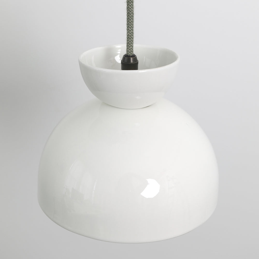 "Kinvara" Five Drop Pendant - Bone China