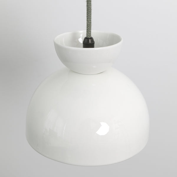"Kinvara" Five Drop Pendant - Bone China