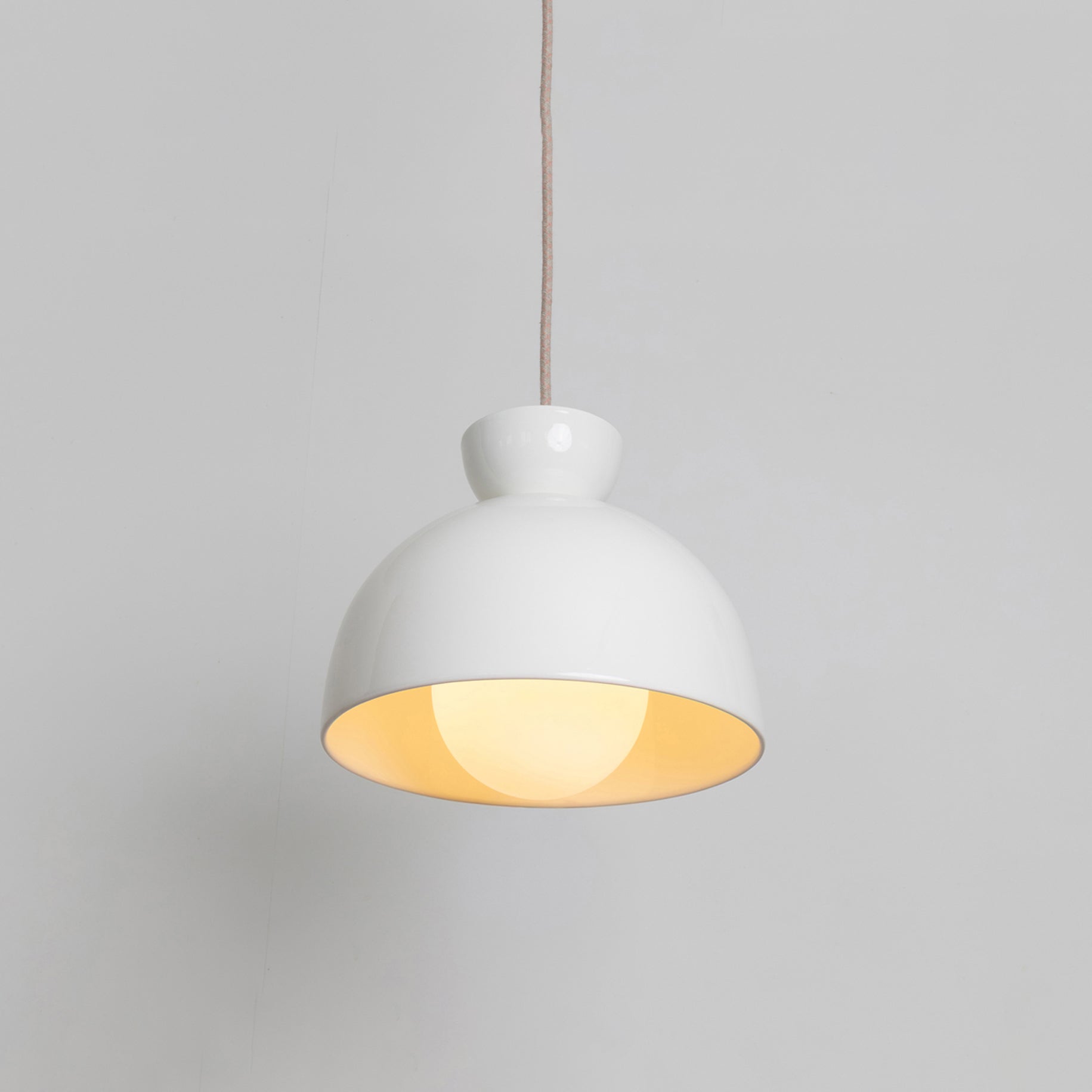 "Kinvara" Large Pendant Light - Bone China