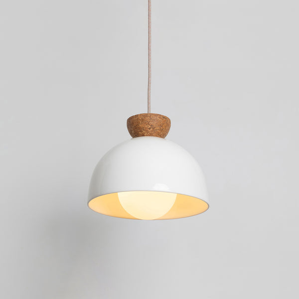 "Kinvara" Large Pendant Light - Bone China