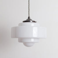 "Atlas" Pendant Light - Opal Glass