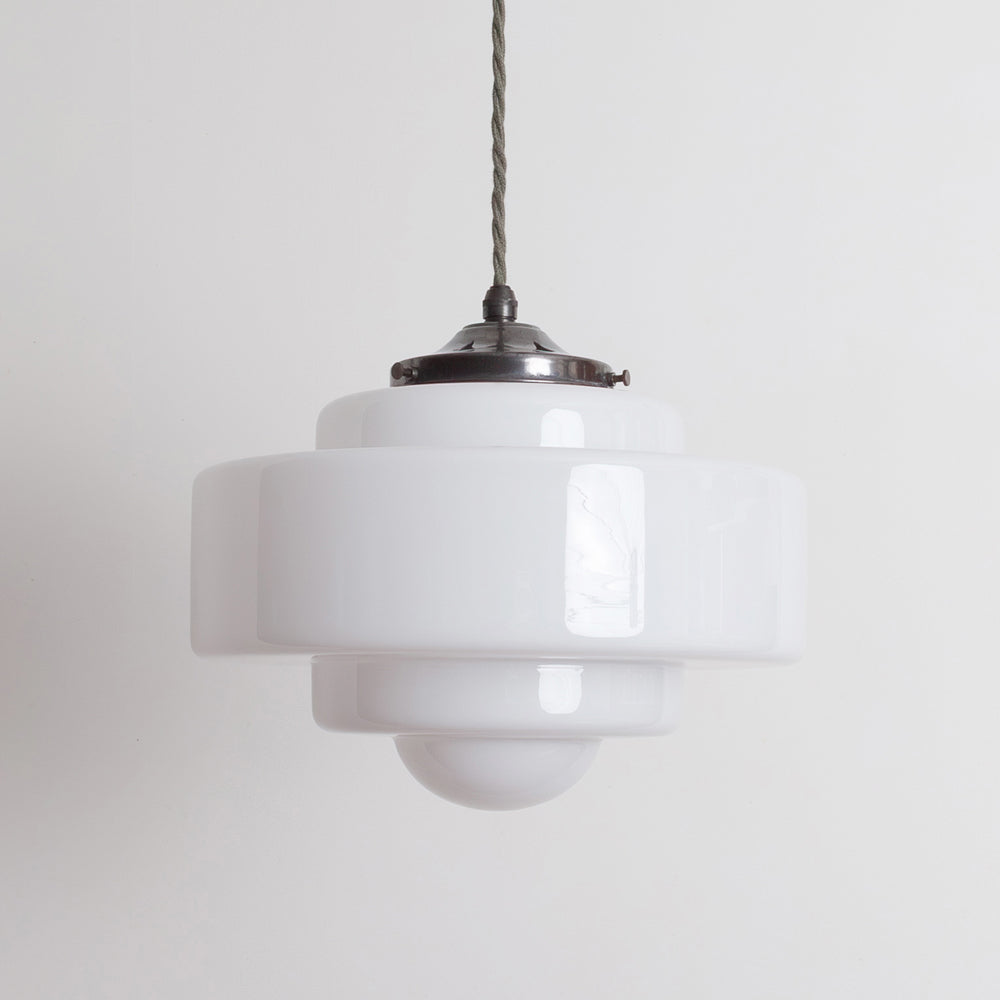 "Atlas" Pendant Light - Opal Glass