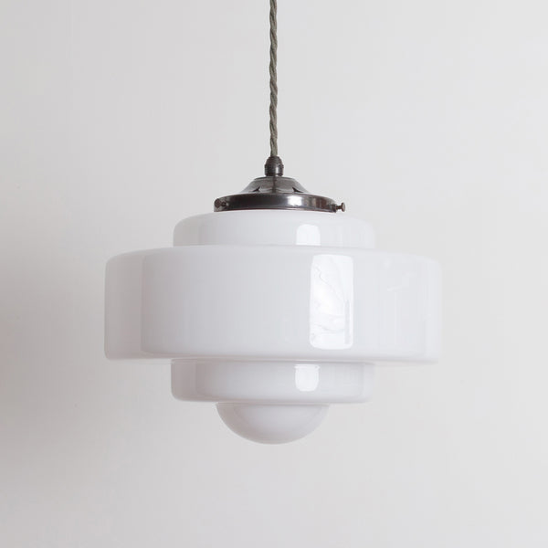 "Atlas" Pendant Light - Opal Glass