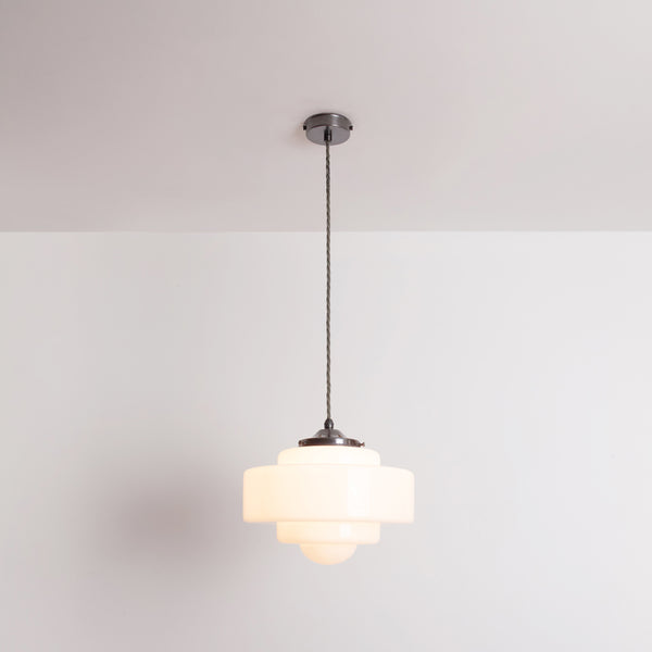 "Atlas" Pendant Light - Opal Glass