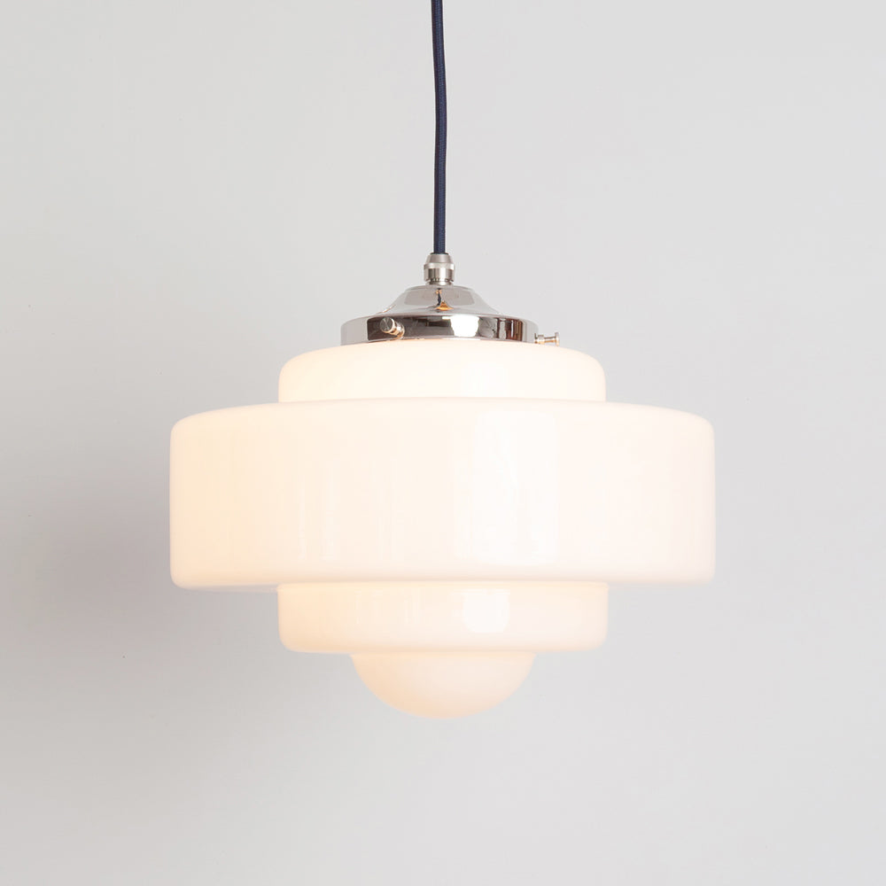 "Atlas" Pendant Light - Opal Glass