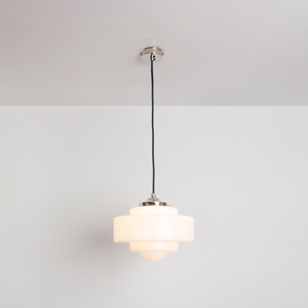 "Atlas" Pendant Light - Opal Glass