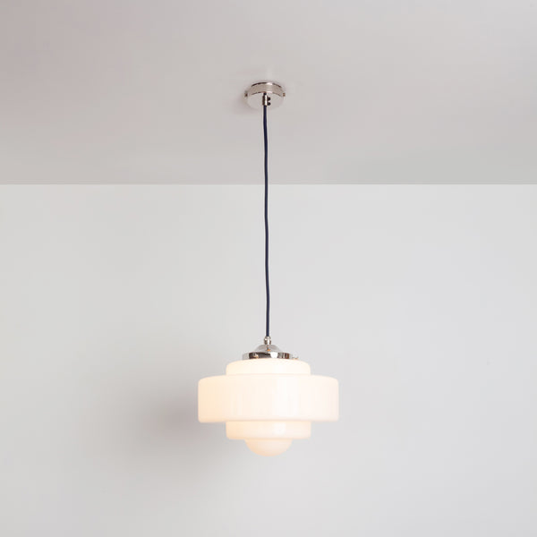 "Atlas" Pendant Light - Opal Glass