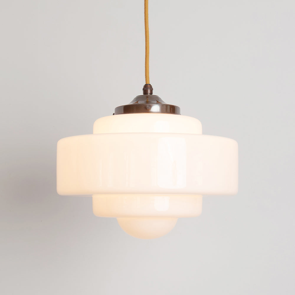 "Atlas" Pendant Light - Opal Glass