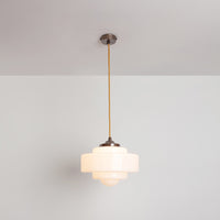 "Atlas" Pendant Light - Opal Glass