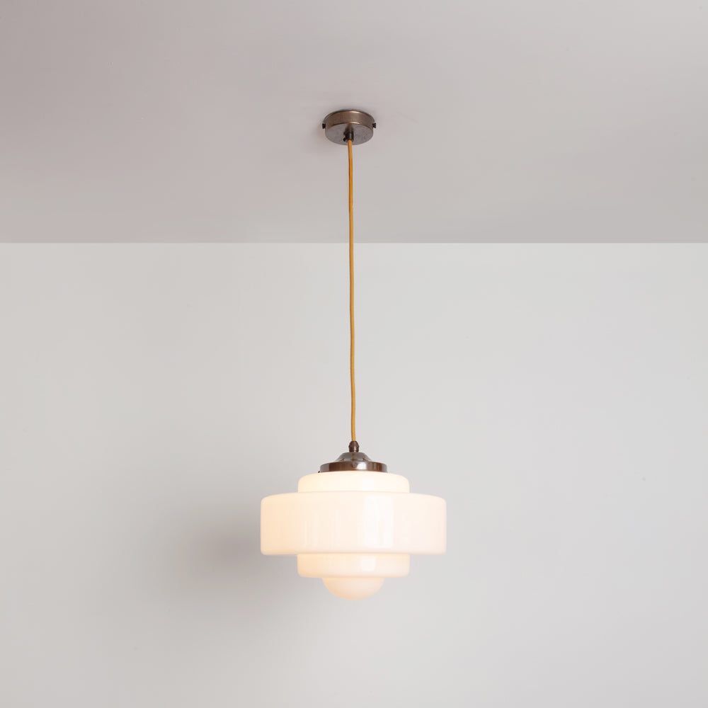 "Atlas" Pendant Light - Opal Glass