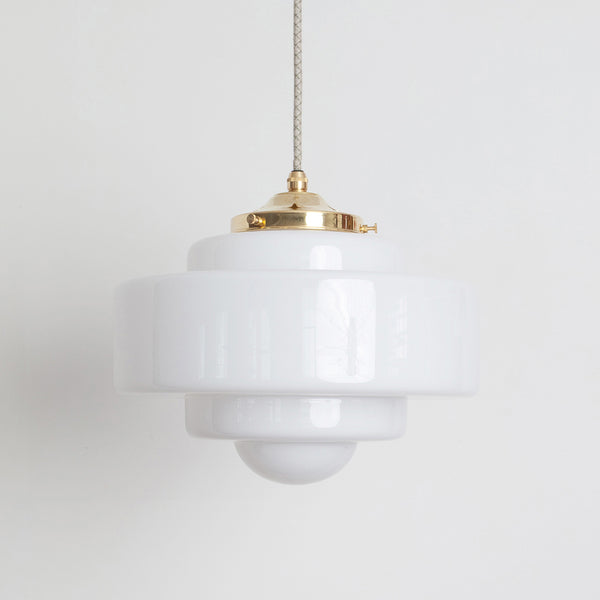 "Atlas" Pendant Light - Opal Glass