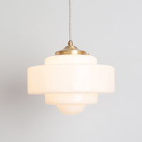 "Atlas" Pendant Light - Opal Glass