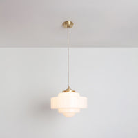 "Atlas" Pendant Light - Opal Glass