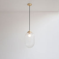 Long Diamond Glass Pendant Light