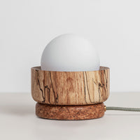 “Pearla” Table Lamp - Hardwood