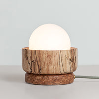 “Pearla” Table Lamp - Hardwood
