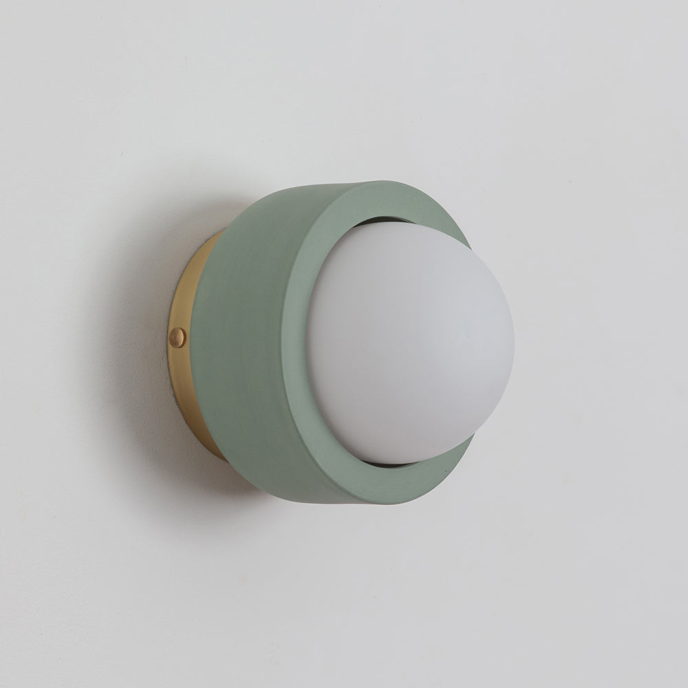 "Pearla" Flush Wall Light - Ceramic